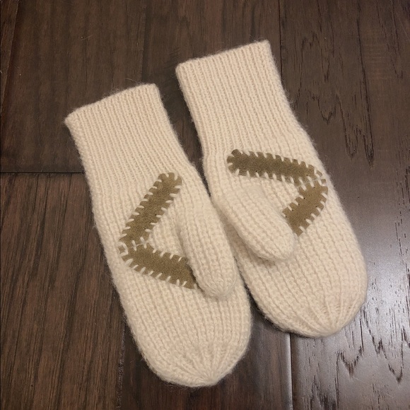 Gap mittens Winter Gloves Wool mohair - Picture 3 of 7